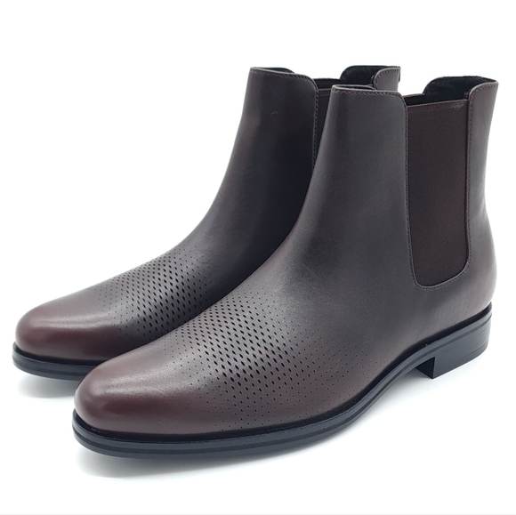 Cole Haan Men's Washington Grand Laser Chelsea Boot Style C38376 Size 7.5 M - Picture 1 of 12